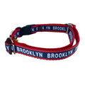 Yellow Snow Dog Gear Brooklyn Limited Slip Dog Collar in Red.