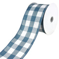 Buffalo Plaid Wired Ribbon, 2-1/2-Inch, 10-Yard