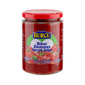 Burcu Pepper Tomato Paste brings together sun-ripened tomatoes and red peppers for a rich, concentrated flavor that forms the base of countless traditional dishes.