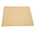 Burlap Fine Table Placemat Sewn-edge, 17-inch