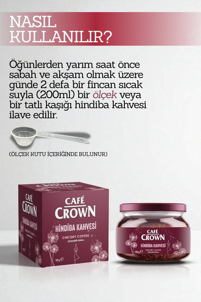 Cafe Crown Chicory Coffee is specially crafted for coffee lovers who care about clean ingredients and balanced flavor.