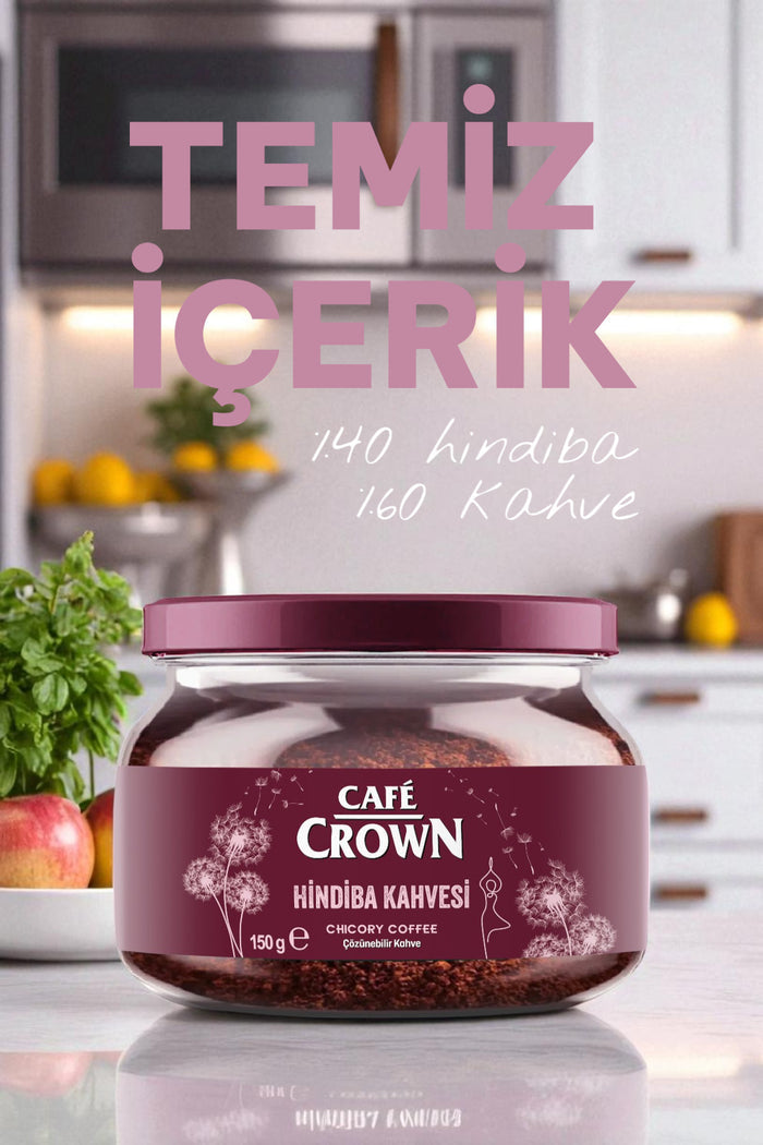 Cafe Crown Chicory Coffee is specially crafted for coffee lovers who care about clean ingredients and balanced flavor.