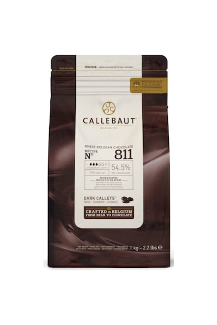 Callebaut 811 Bitter Drop Chocolate is one of the most trusted choices of professional chefs and passionate home bakers worldwide.