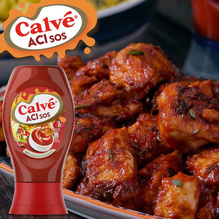 Turn up the heat in your kitchen with Calve Hot Sauce, a bold and flavorful table sauce inspired by classic Turkish spice blends.