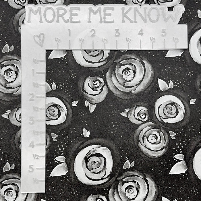 Chalkboard Roses | 18" Luxe Vinyl Roll - Mid-Weight