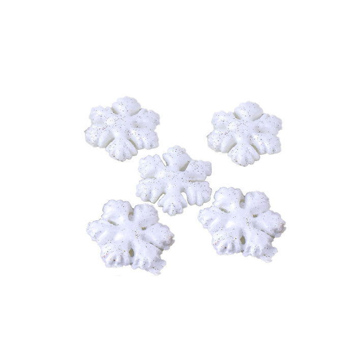 Christmas Glitter Polyfoam Scatter Shapes, 2-Inch, 20-Piece