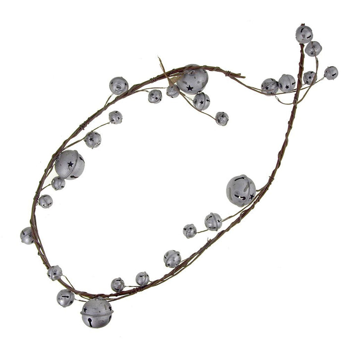 Christmas Jingle Bell Branch Garland, 54-Inch