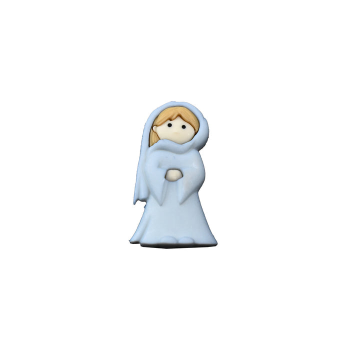 Christmas Nativity Scene Embellishments, 1-Inch, 6-Piece