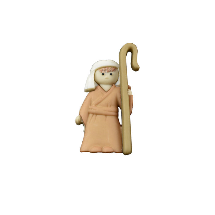 Christmas Nativity Scene Embellishments, 1-Inch, 6-Piece
