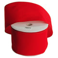 Christmas Velvet Ribbon Wired Edge, 4-Inch, 50 Yards, Red