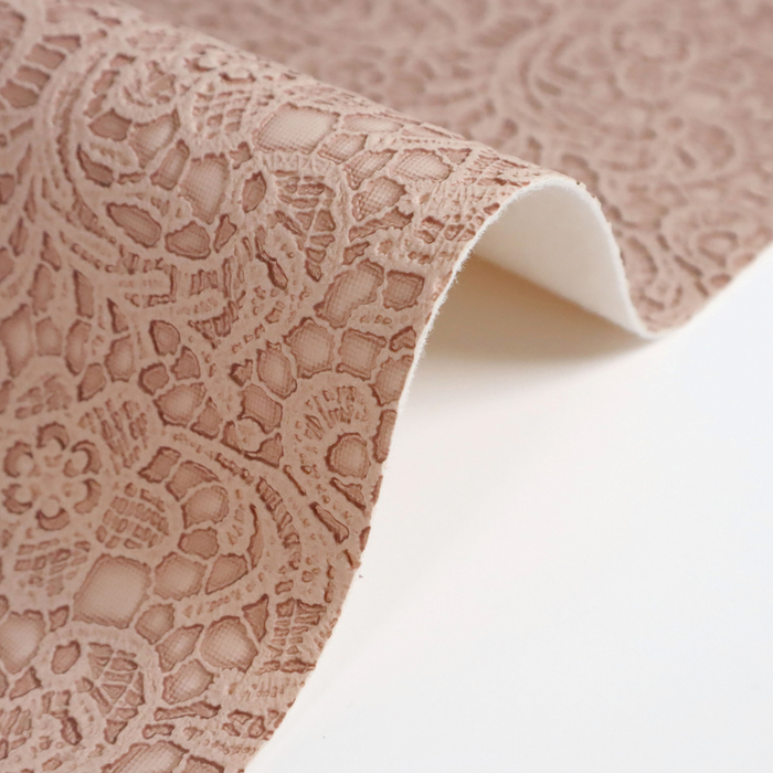Cloud Pink Lace | 18" Mid-Weight Vinyl Roll