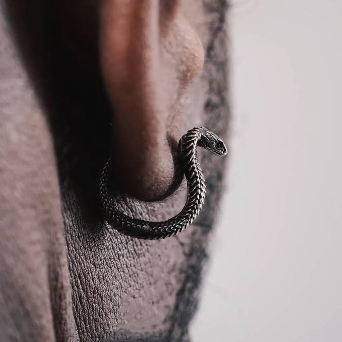 Cobra Earring Handcrafted Jewelry