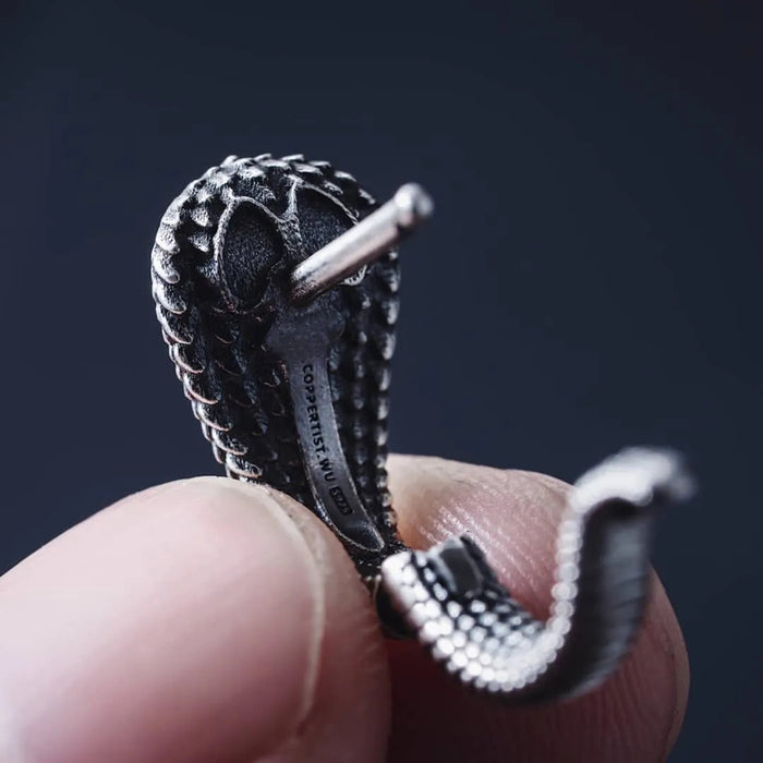 Cobra Earring Handcrafted Jewelry
