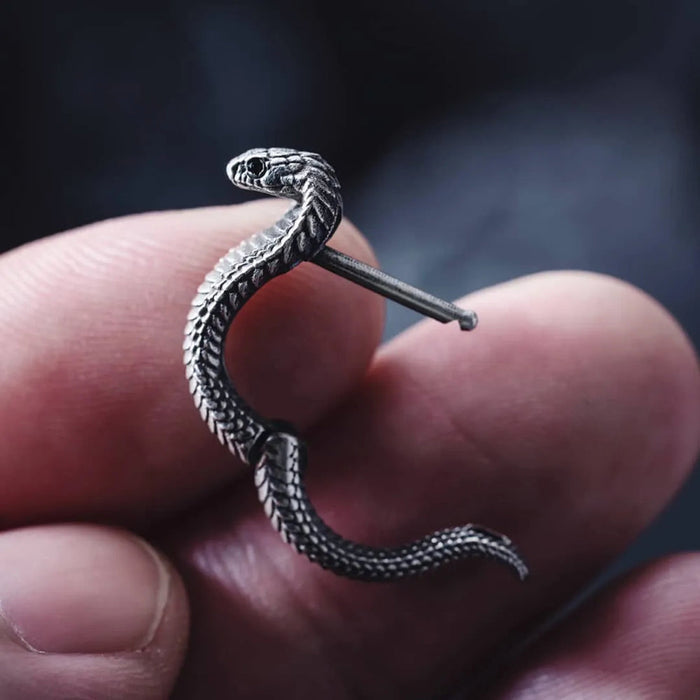 Cobra Earring Handcrafted Jewelry