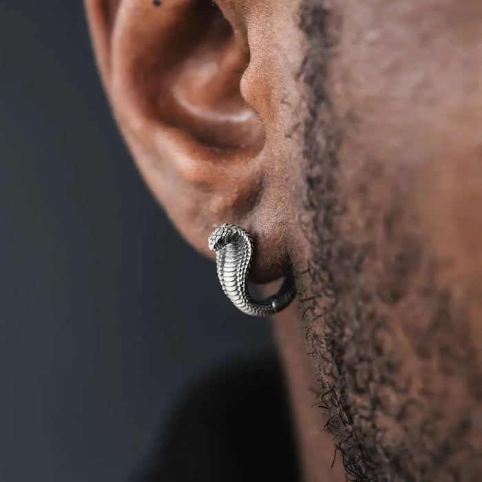 Cobra Earring Handcrafted Jewelry