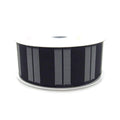 Color Vertical Lines Poly Ribbon, 1-1/2-Inch, 10 Yards, Black