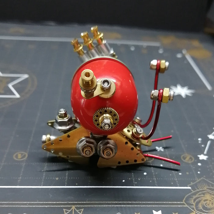 Colorful Steampunk Snail 3D DIY Metal Insect Kits
