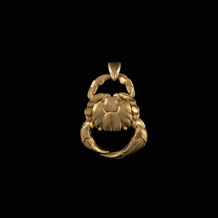 Coppertistwu Crab Keychain