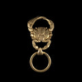 Coppertistwu Crab Keychain