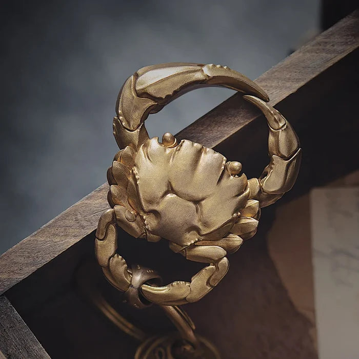 Coppertistwu Crab Keychain