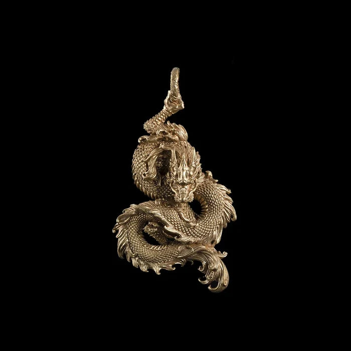 Coppertistwu Dragon Pendant