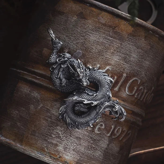 Coppertistwu Dragon Pendant