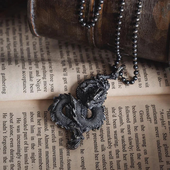 Coppertistwu Dragon Pendant