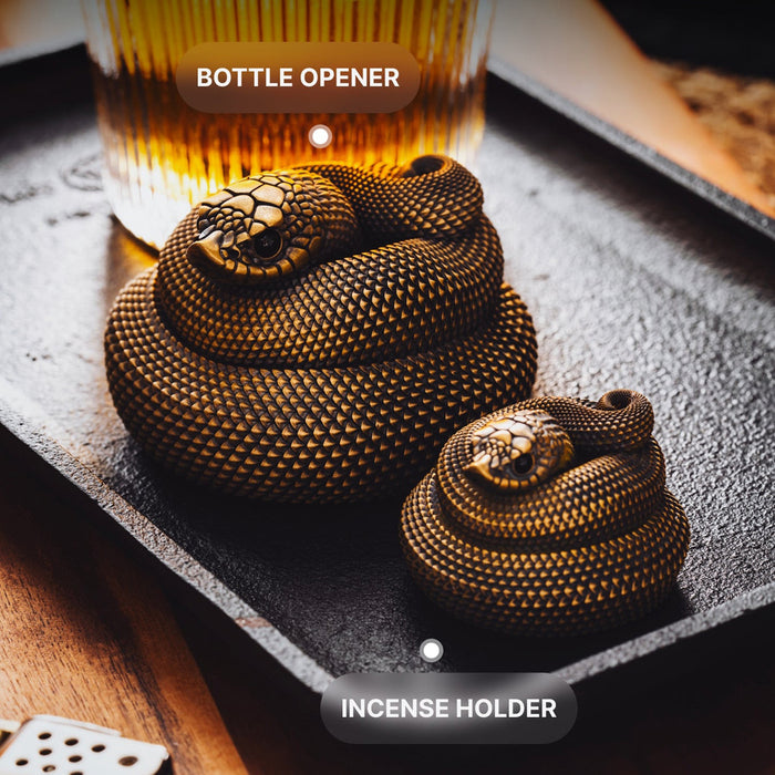 coppertistwu Hognose Snake Incense Holder
