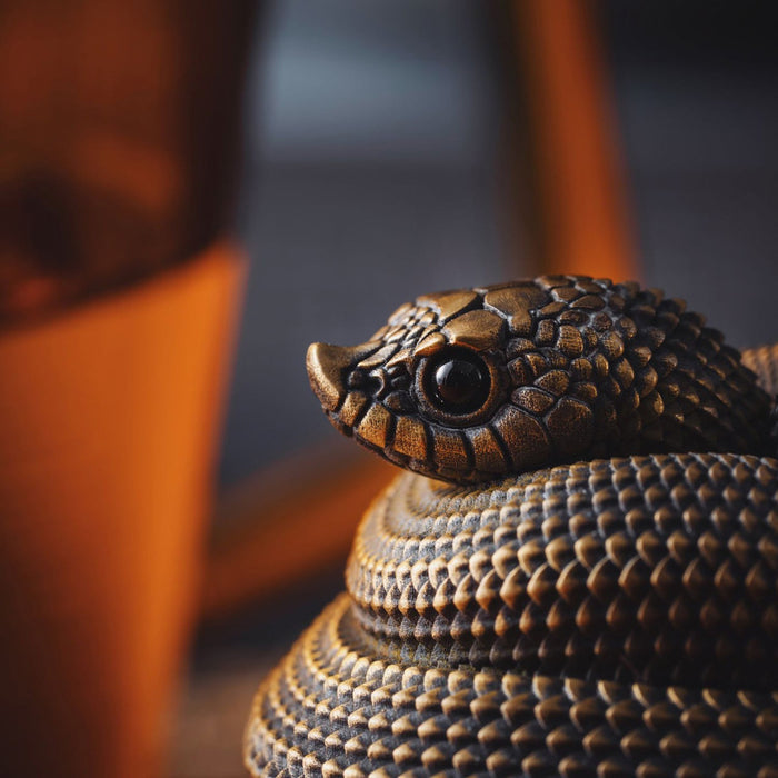 coppertistwu Hognose Snake Incense Holder
