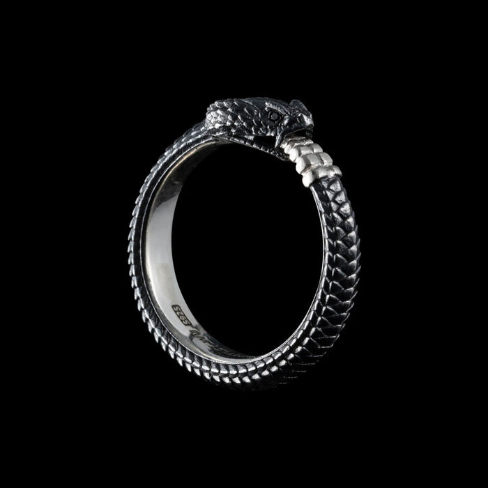 Ouroboros Snake Ring / #5