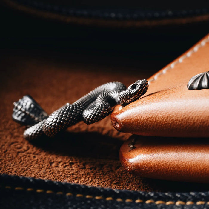 coppertistwu Hognose Snake Pendant