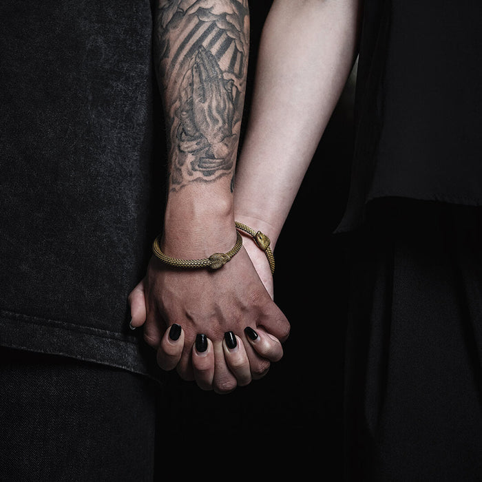 coppertistwu Mems Ouroboros Bracelet Jewelry