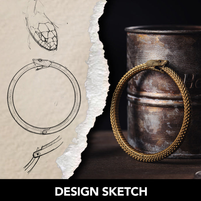 coppertistwu Mems Ouroboros Bracelet Jewelry