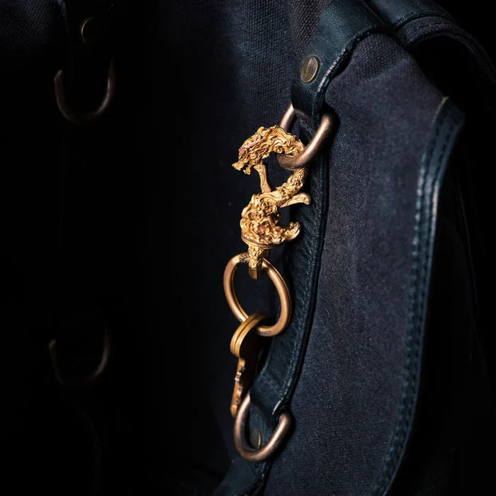 Coppertistwu Multi-functional Eastern Dragon Dragon Keychain Bottle Opener