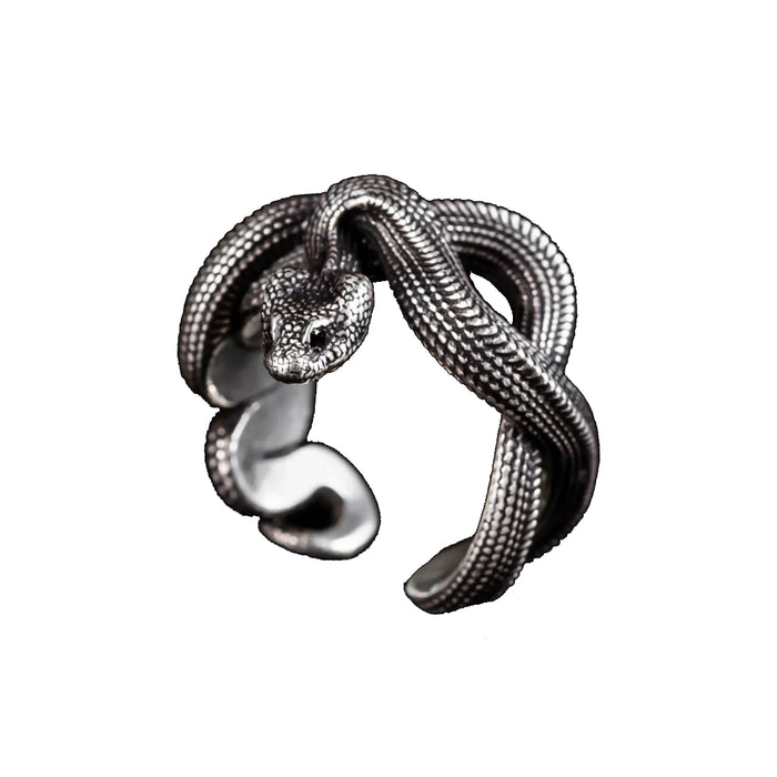 Coppertistwu Snake Ring