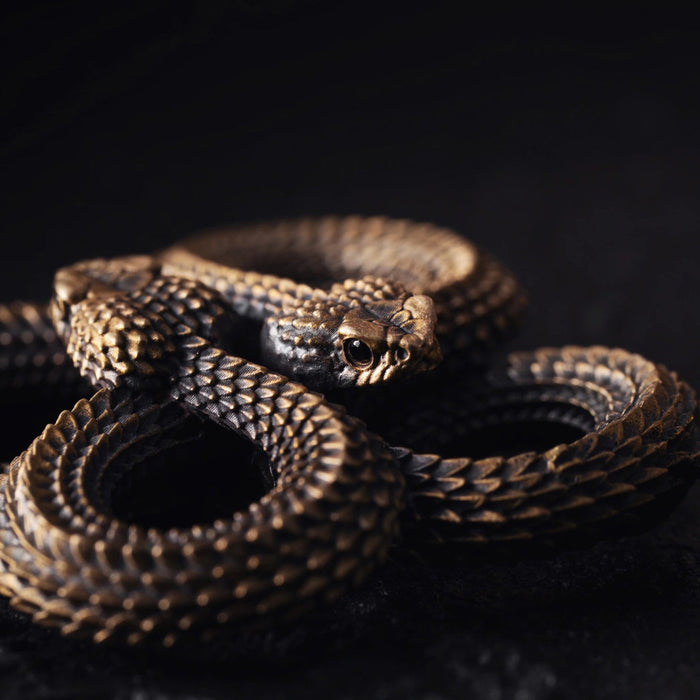 coppertistwu Twisted Snake Pendant