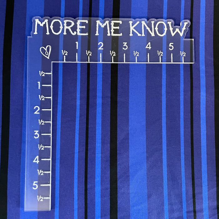CW Blue & Black Stripe | Coordinates - 1 Yard Cut