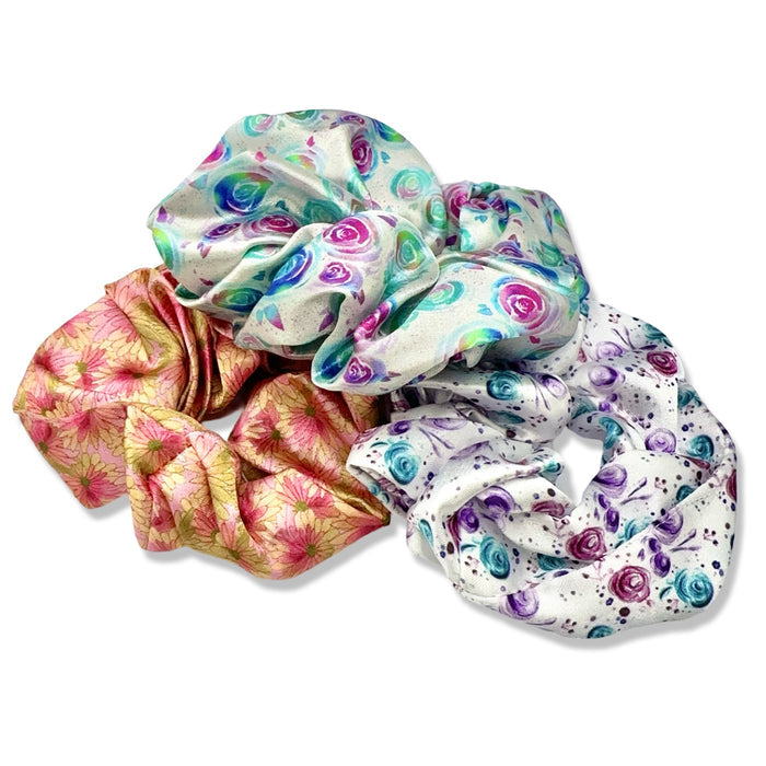 Daisies & Roses | 3 Pack of Scrunchies