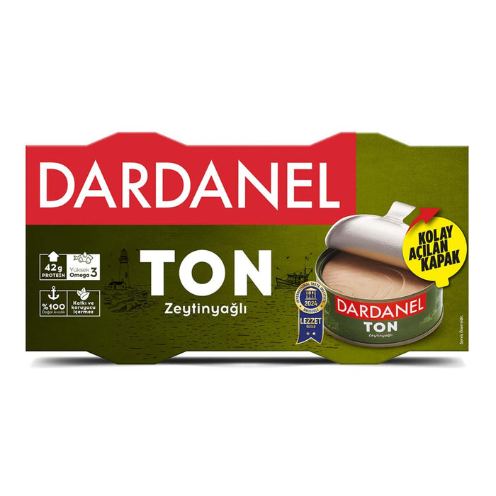 Dardanel Zeytinyagli Ton Baligi brings high-quality tuna together with rich olive oil for a simple, clean, and satisfying taste.