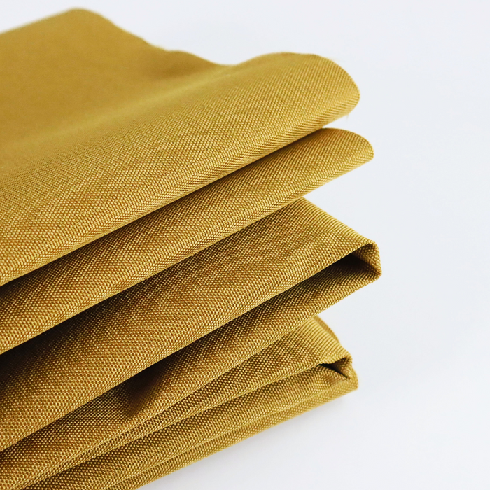 This WPC-Lite is a yellowish-brown color. This photo shows the fabric folded.