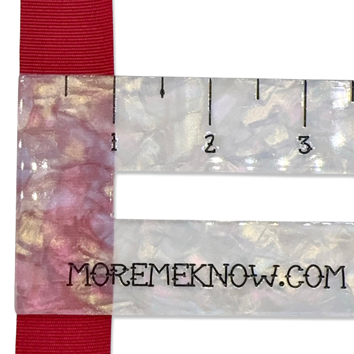 Deep Red | Waterproof Bag Binding - 5 Yard Cut