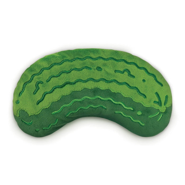 Dilly Dally Pickle Hot and Cold Comfort Eye Pillow on a white background.