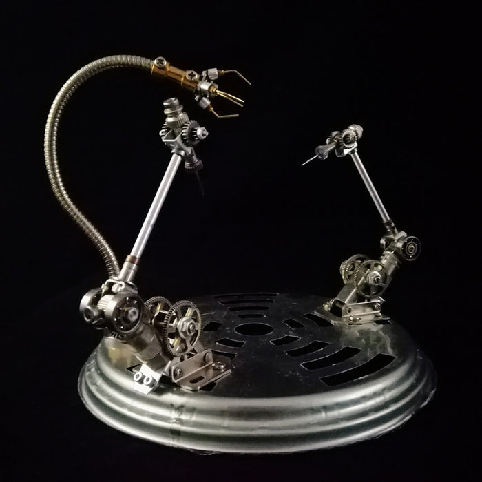 DIY 3D Metal Mechanical Giant Shark Model Building Kits for Adults