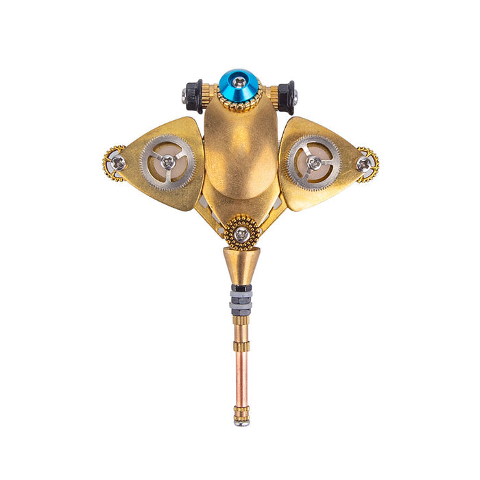 DIY Assembly Steampunk Devil Ray Fish 3D Metal Puzzle for Kids 100+PCS