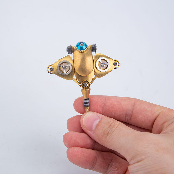 DIY Assembly Steampunk Devil Ray Fish 3D Metal Puzzle for Kids 100+PCS