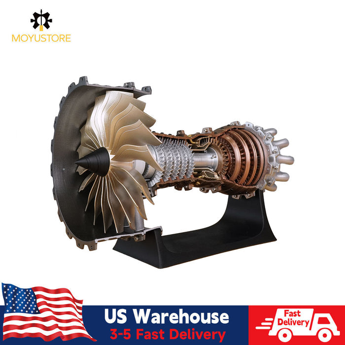 DIY Assembly Trent 900 Turbofan Engine Model Toys (150+PCS)