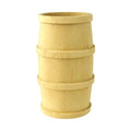 DIY Craft Wood Mini Barrel, 3-1/2-Inch - Natural