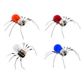 DIY Electronic Insect Kit Handmade 4 Spiders Model with Glow Light