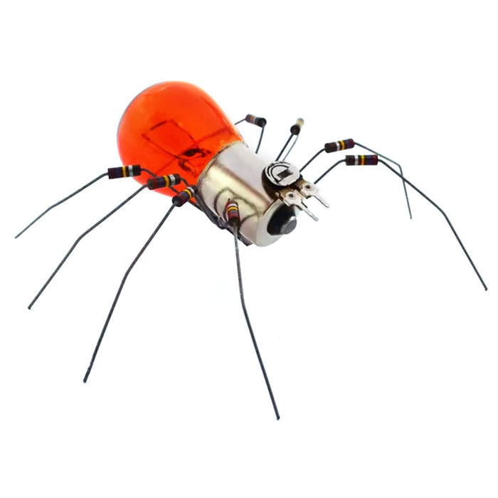 DIY Insect Toys Set Bee Spider Mosquito Electronic Handmade Model Kits with Light