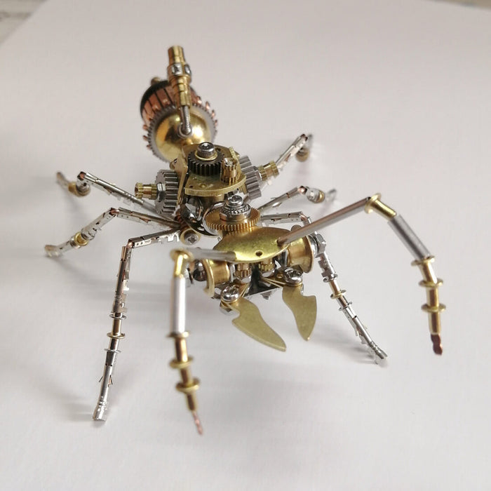 DIY Metal Assembly Mini Steampunk Brass Ant 3D Metal Puzzle